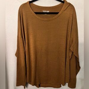 Time and Tru Brown Women’s Shirt 3X